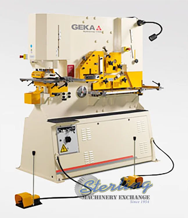 New | in-Stock GEKA HYDRACROP 110SD Ironworkers California US | Sterling Machinery Exchange #1465446
