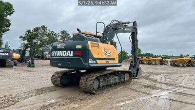 Used 2023 HYUNDAI HX160AL Crawler Excavators South Carolina US | National Equipment Dealers #1422294