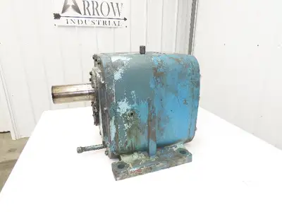 Reliance Dodge TM DR600 Inline Gear Reducer 14:1 Helical Gearbox 64Hp 125 RPM