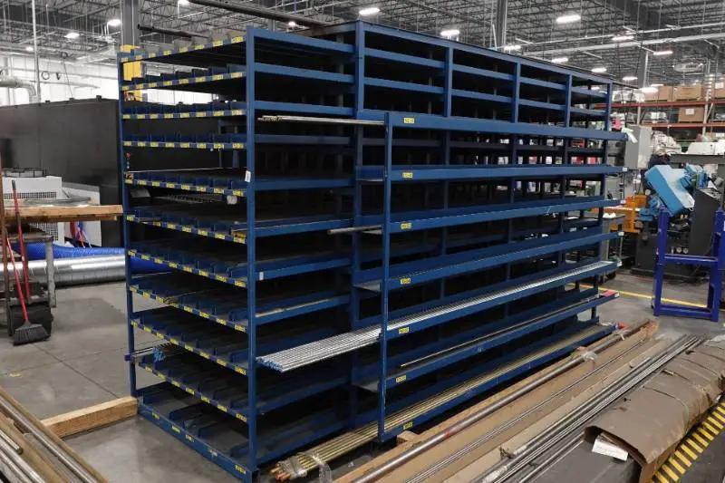 Commercial Bar Stock Storage Rack - 48" x 90" x 148"