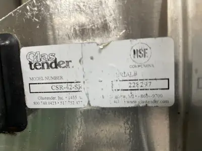 Used Glastender Used 42" Glastender CSR-42-SR Single Stainless Bar Cooler Speedrail Clip-on Underbar Equipment Illinois US | Falcon Restaurant Supply #1376090