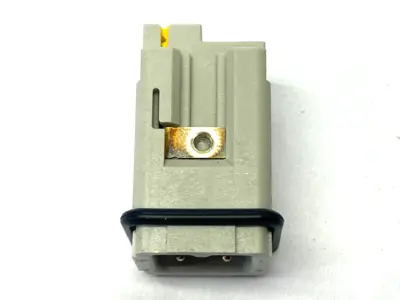 Used HARTING Male Insert Han 3A w/ Quick-Lock 1,5mm 10A DAMAGED Connector Accessories Michigan US | Maverick Industrial Sales #1414236