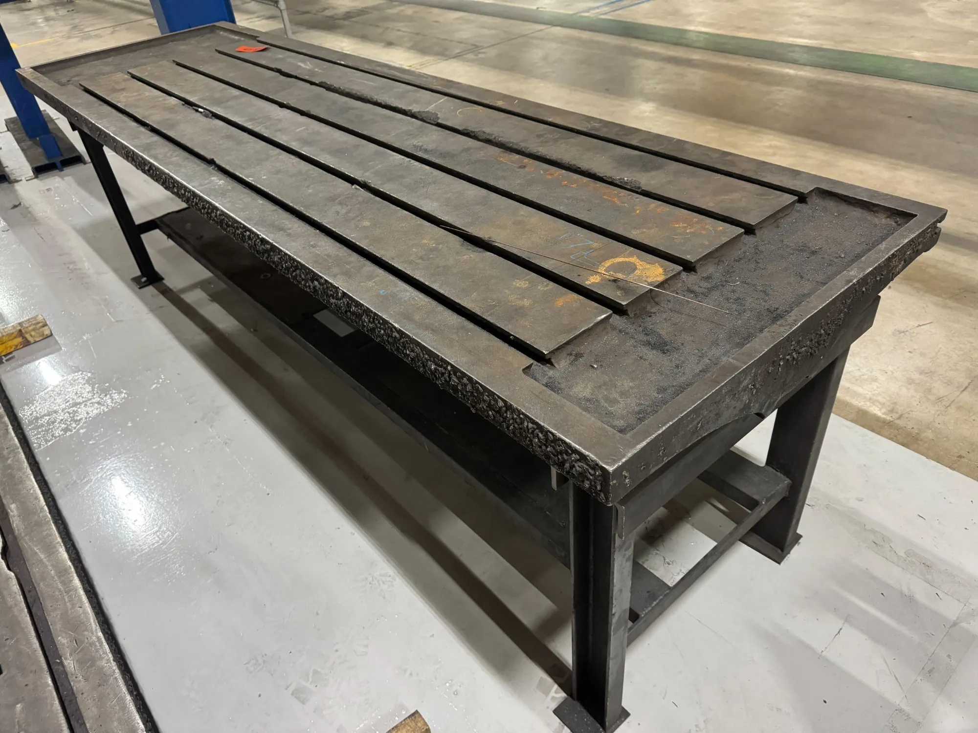 USED Tee Slotted Bed Plate Bed Plate Tables, Floor & Layout Plates