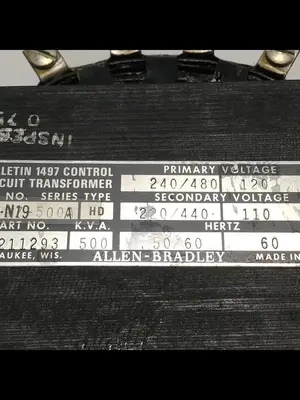 USED ALLEN BRADLEY 1497-N19 SER A