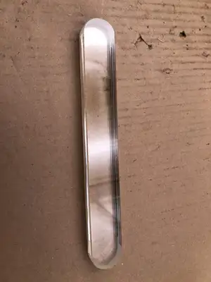 EEP CA-6 Plain Clear Flat Gauge / Sight Glass 10″ X 1-1/2″ X 1/2″ -NIB