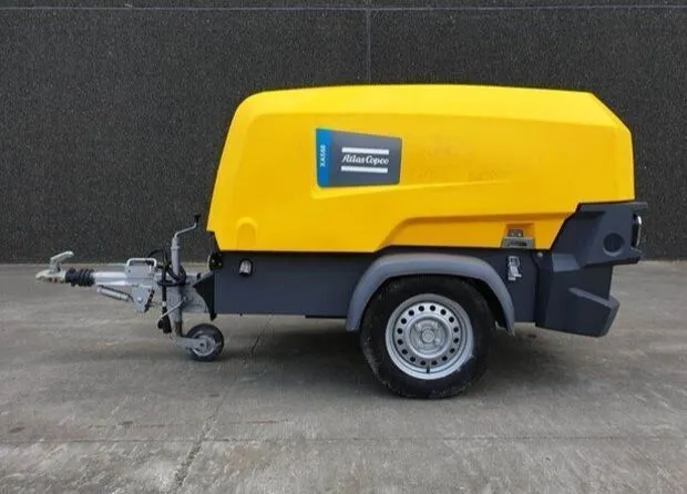 Used 2016 ATLAS COPCO XAS 68 KD Air Compressor Dryers Massachusetts US | Role Zambrana Industrial Supplies #331003