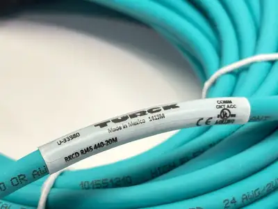 New | in-Stock Turck RKCD RJ45 440-20M, U-33980 PLC Ethernet Equipment Michigan US | Maverick Industrial Sales #1400983