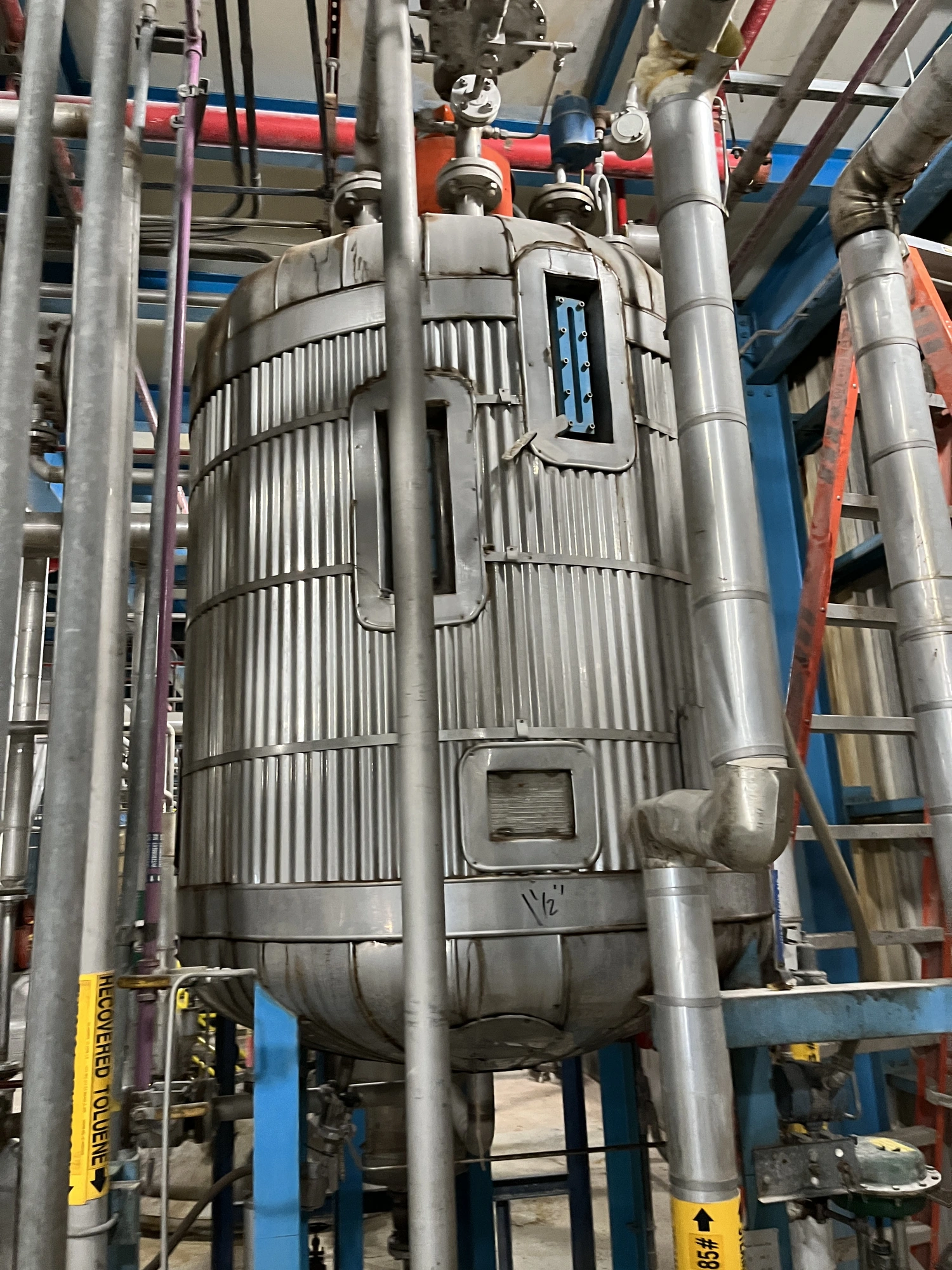 450 Gallons Stainless Steel Tank with Coils