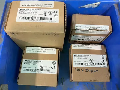 Used AUTOMATION DIRECT C008TR / C008NA / C008NE3 / C001DRD Programmable Logic Controllers Ohio US | HGR 24 #1485337