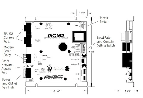 ALC Automated Logic Corporation GCM2 Gateway Communication Module [New]