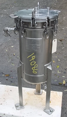 USED B & G MACHINE CO JACKETED BASKET FI BASKET FILTER