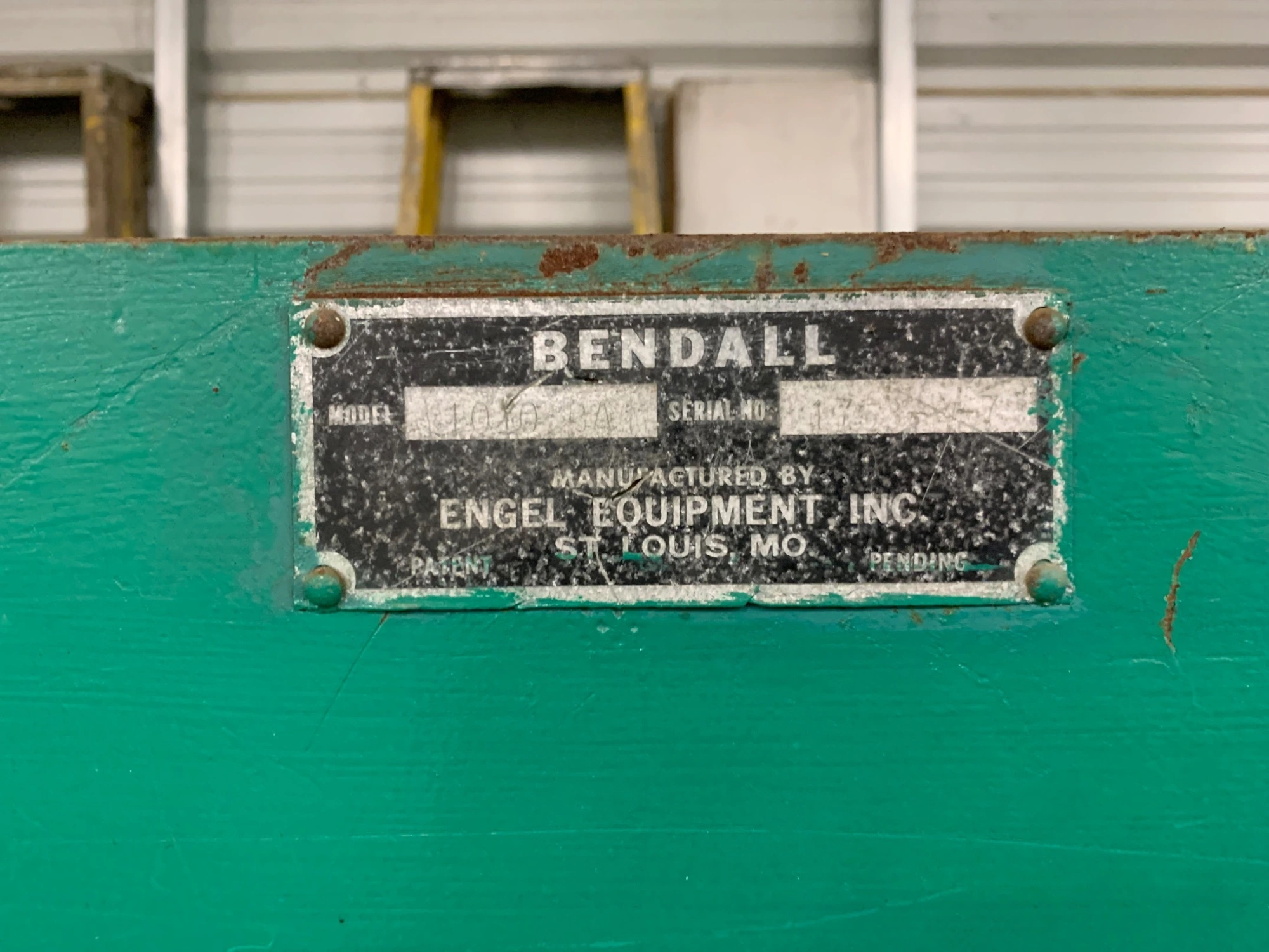 USED ENGEL INDUSTRIES Bendall 1010BA