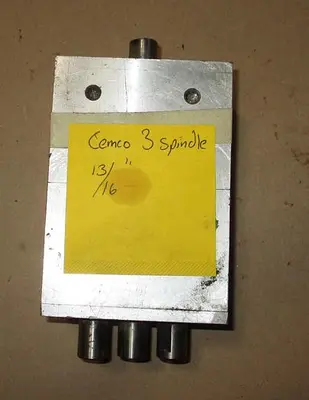 CEMCO 3-SPINDLE FIXED CENTER BORING HEAD