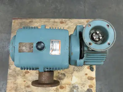 Cone Drive Gears Gear Reducer 500:1 Double Reduction 5Hp 3.5 RPM LH Gearbox