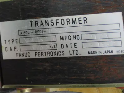 Fanuc A05B-2006-C120 02 Power Supply Control PCB Module With Transformer