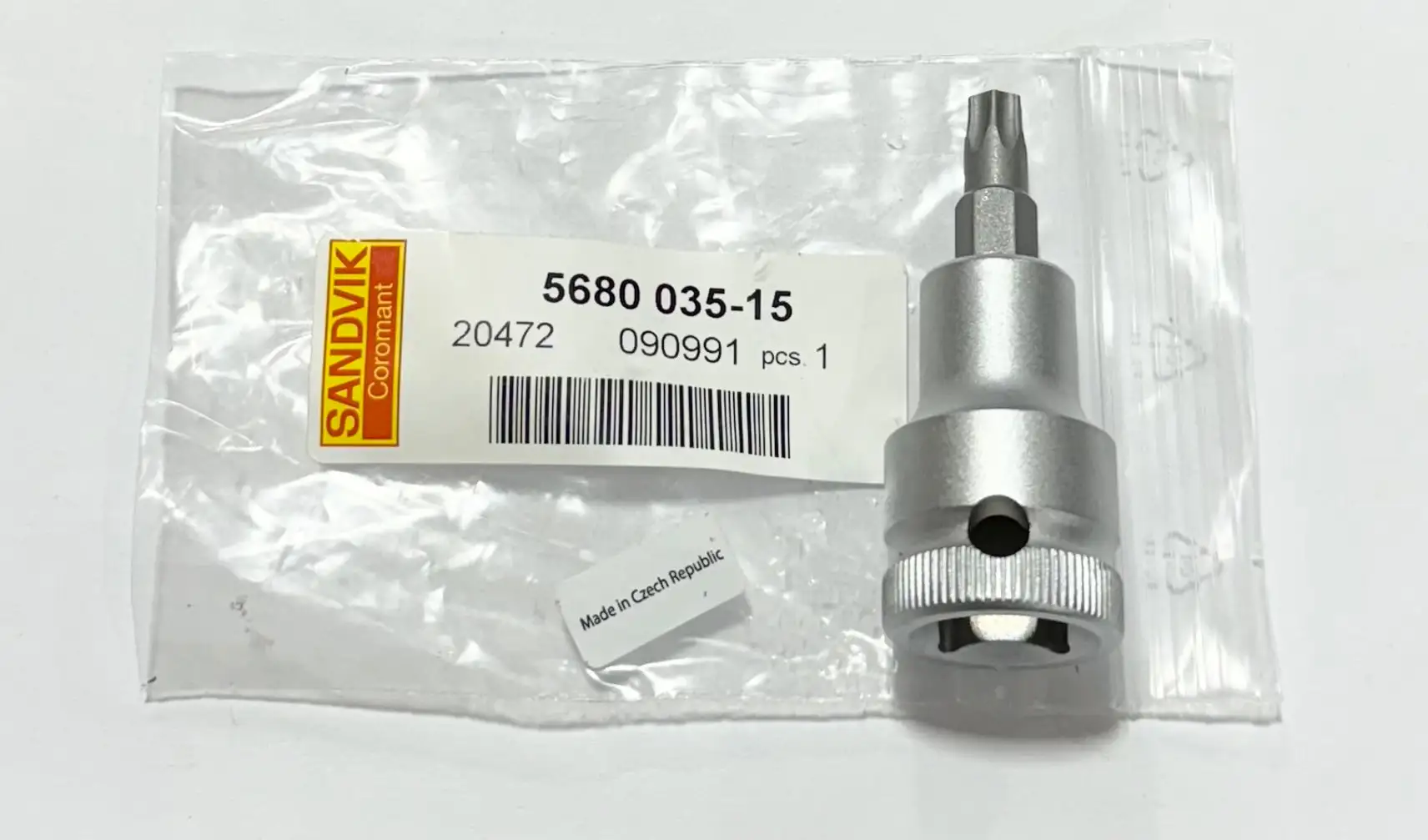 Sandvik TX40 Hex Key Adapter