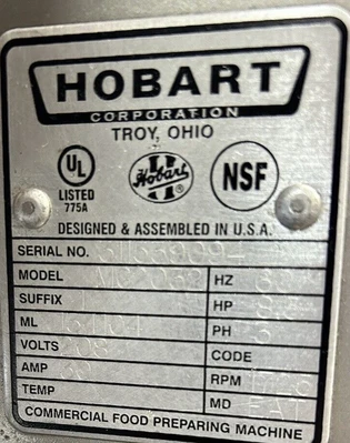 USED Hobart MG2032