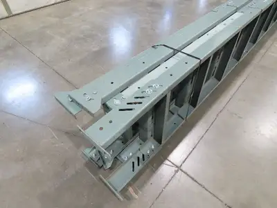 Hytrol 24"W Conveyor Leg Floor Support Heavy Duty 164"-174""H  Lot of 4