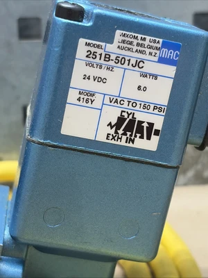 New | in-Stock Mac 251B-501JC Parts (Hydraulics and Pneumatics) Indiana US | J&J Industrial Supply #1665658