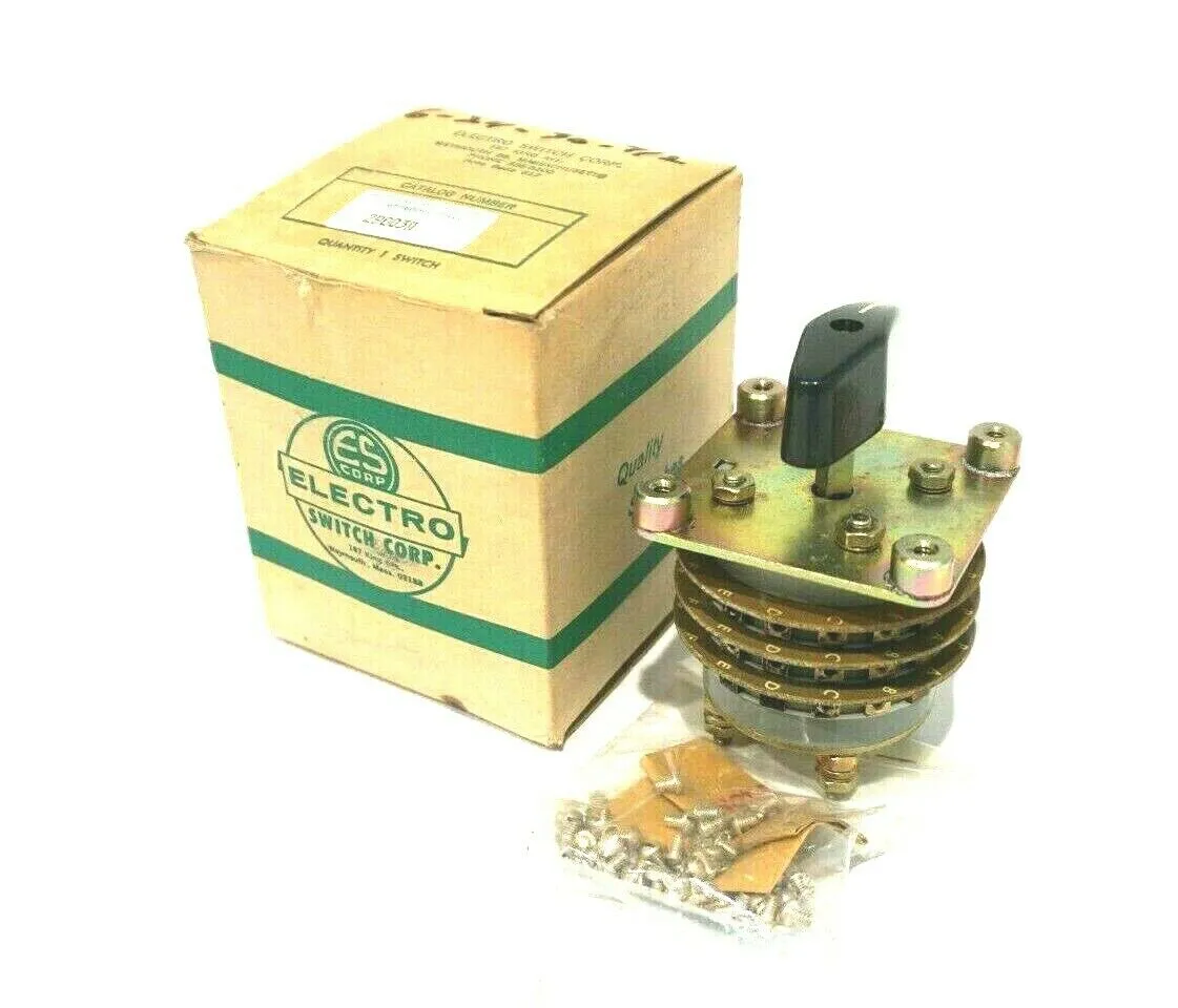 NEW ELECTRO SWITCH 29003A ROTARY SWITCH