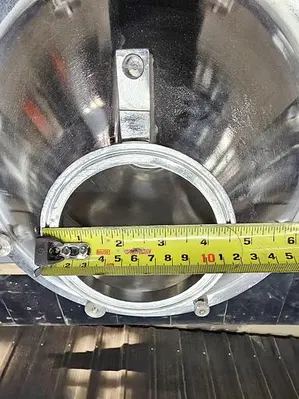 Used Gemco Double Cone Blender, 8 qt Lab Blender