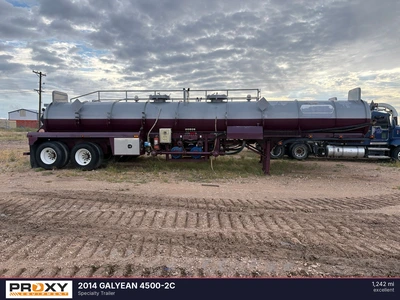 Used 2014 GALYEAN 4500-2C Tanker Trailers New Mexico US | Proxy Equipment #1498219