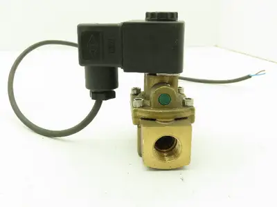 Automation Direct 2AC3A-24D DVD Solenoid Valve 3/8 NPT 2-Way NC 1/2 Orifice 10W