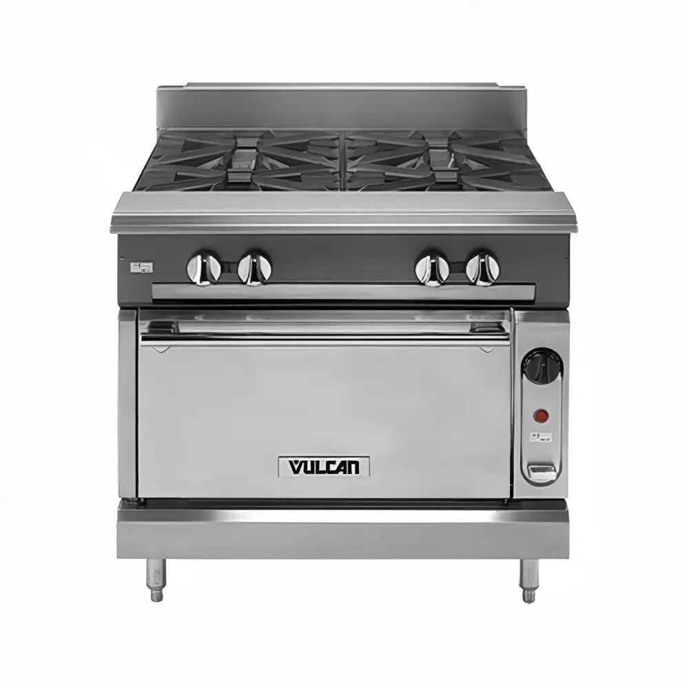 Vulcan VCBB24B 24" Gas Range W/ Charbroiler & Storage Base, Natural Gas