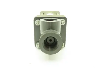 Plast-o-matic D075B-NC PVC Valve Pneumatic Controlled 3/4" NPT Sch 80