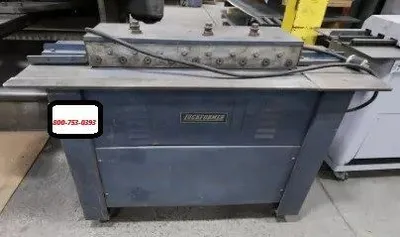 LOCKFORMER 20 GAUGE BUTTON PUNCH SNAPLOCK Roll Formers | THREE RIVERS MACHINERY (1)