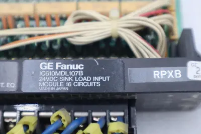 GE FANUC IC610MDL107B SINK LOAD INPUT MODULE 24VDC 16 Circuits STOCK L-574C