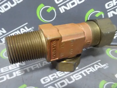 Siemens Chlorinator Header Valve 3/4" New