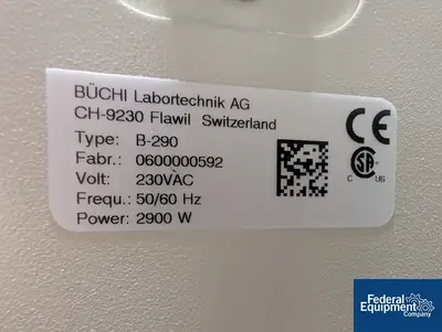 USED BUCHI Buchi Mini Spray Dryer, Model B-290