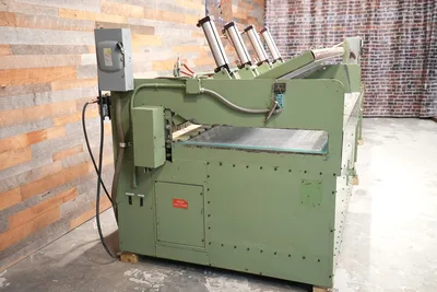 Raytherm PM 88 Feed Thru Radio Frequency Gluer w/Infeed Table