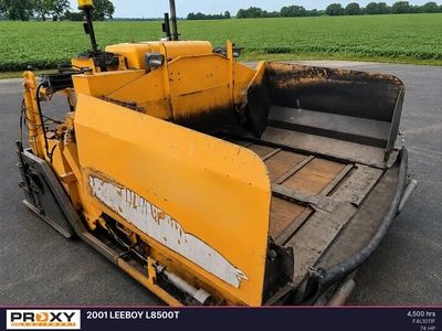 Used 2001 LEEBOY L8500T Asphalt Pavers Ohio US | Proxy Equipment #1388921