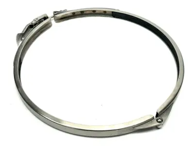 97338-0600 | Clampco  12" V-Band Coupling Hinged Quick Release - Used