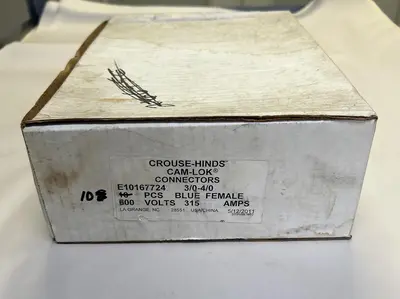 New | in-Stock CROUSE-HINDS E10167724 Miscellaneous Equipment (Electrical & Power) | Surplus Asset Holdings #1195487