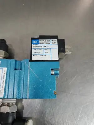 MAC VALVES 52A11B0ADMDFBJ1KJ= Module w/DMBDFBJ1KJ= Solenoid. 6E12