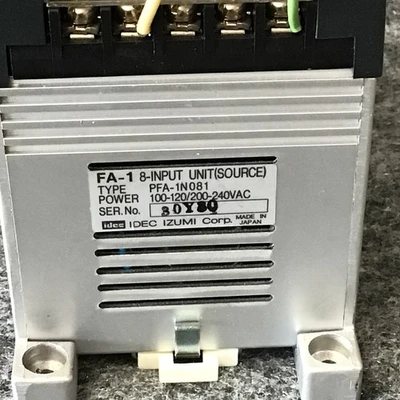 Used IDEC PFA-1N081 Programmable Logic Controllers California US | Davliegogo LLC #1705277