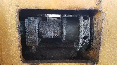 USED OILWELL SUPER 48 4.5X8 TRIPLEX WELL SERVICING REVERSING MUD PUMP