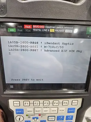 USED FANUC M-710IC/50