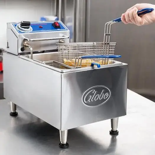 Globe 10 lb. Electric Countertop Fryer