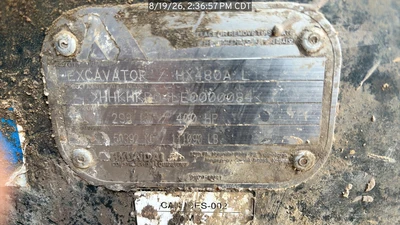 Used 2023 HYUNDAI HX480AL Excavators Texas US | National Equipment Dealers #1422424