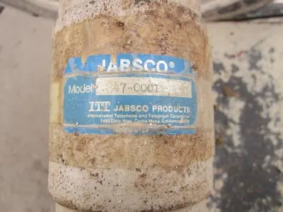 Pump, Positive, Jabsco, Mdl 347-0001, S/st, 1 HP, 1.5" #S739595