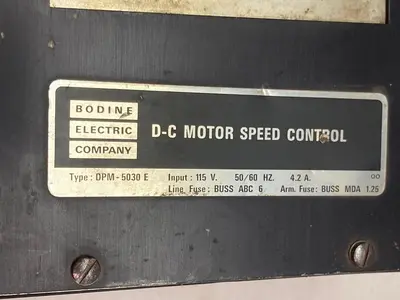 USED BODINE DPM-5030 E
