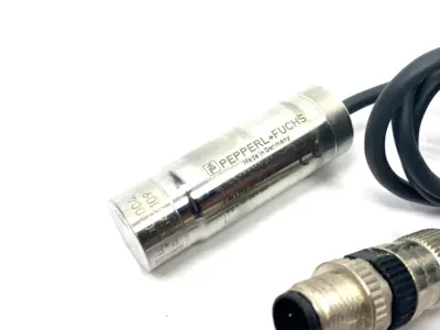 USED PEPPERL+FUCHS ULTRASONIC SENSOR M18 10-30VDC