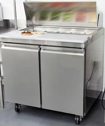 36" SANDWICH PREP TABLE - 10 PAN
