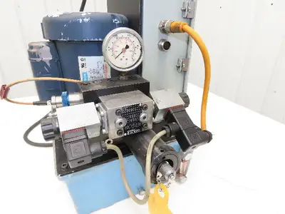 Vektek Vector Flo Hydraulic Manual Workholding Pump Power Pack 2.5gal 5000psi