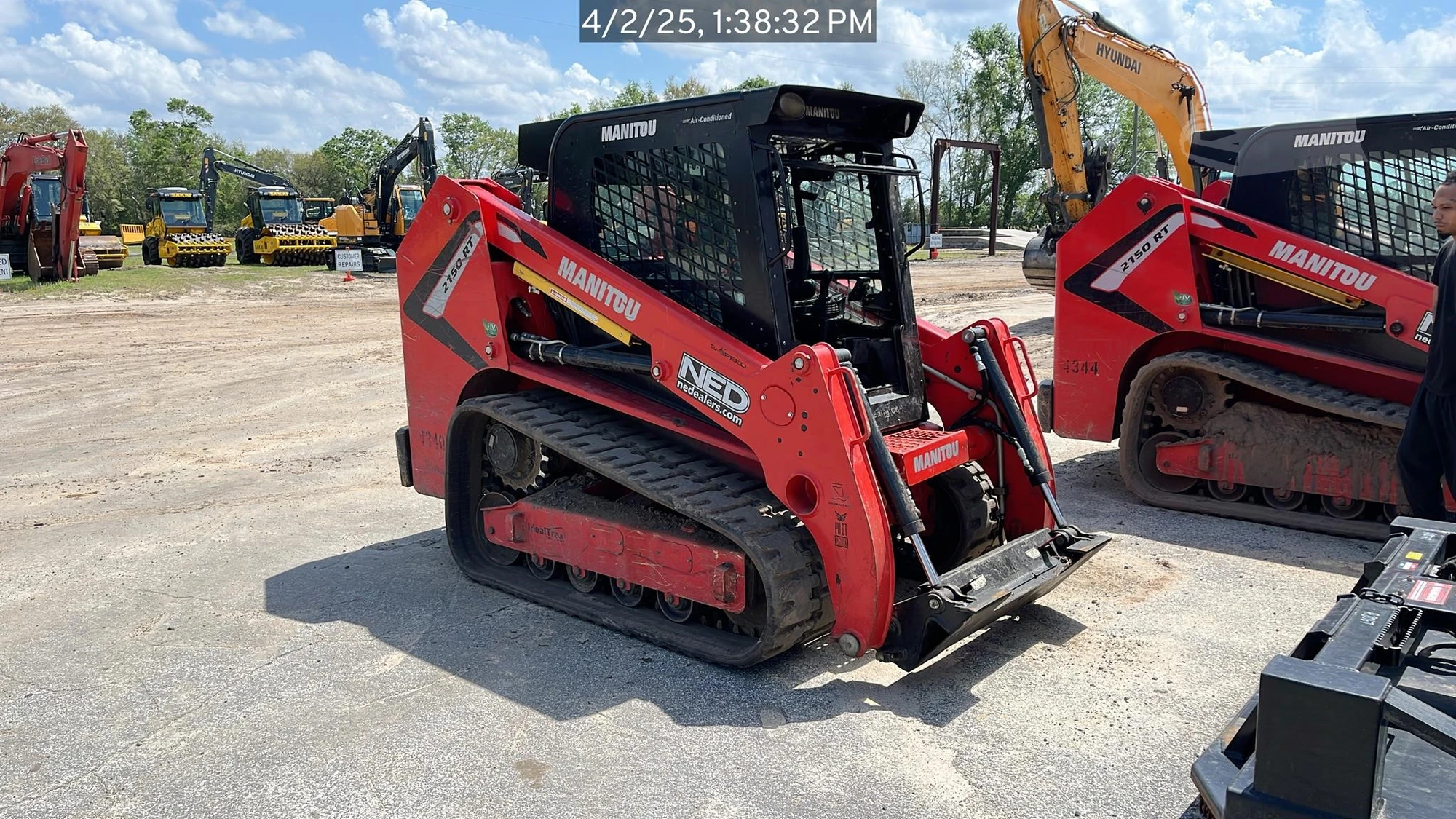 New | in-Stock 2023 MANITOU 2150RT Compact Track Loaders Georgia US | National Equipment Dealers #1422788