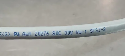 Mitsubishi QC05B Programmable Logic Controller Cable Loc 3E-17